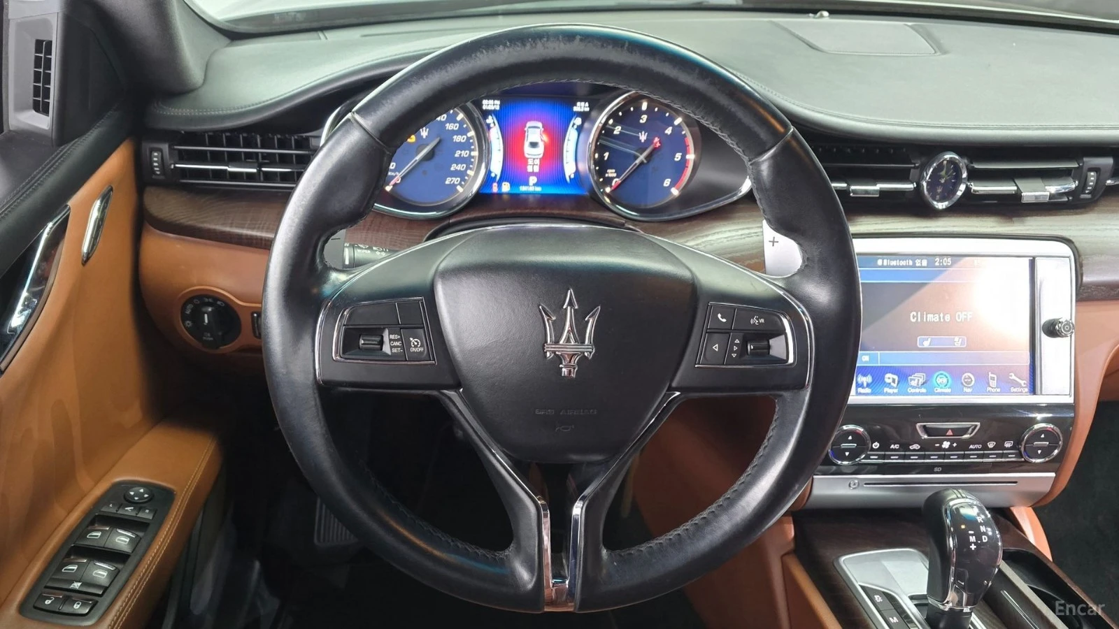 Maserati Quattroporte 3.0* КОЖА* ОБДУХВ* ПАНО* АВТОКРЕДИТ, снимка 11 - Автомобили и джипове - 55620312