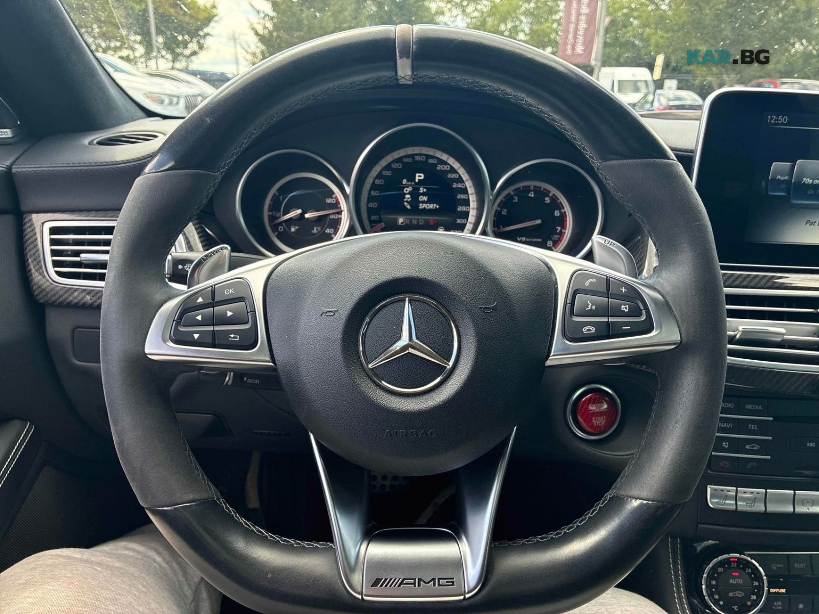 Mercedes-Benz CLS 63 AMG S* ОБДУХ* 360* КАРБОН* , снимка 10 - Автомобили и джипове - 55748446