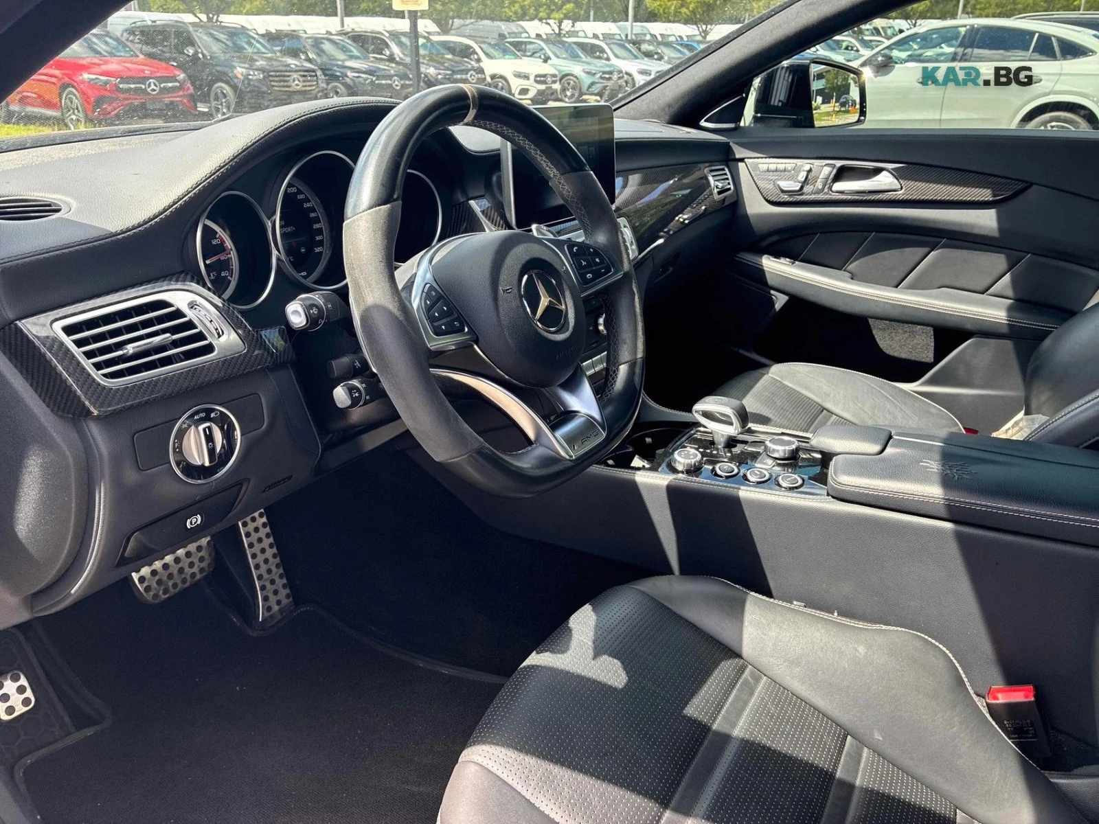 Mercedes-Benz CLS 63 AMG S* ОБДУХ* 360* КАРБОН* , снимка 9 - Автомобили и джипове - 55748446