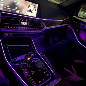 BMW X7 M50i* SKY LOUNGE* LASER LIGHT * МАСАЖ* , снимка 11