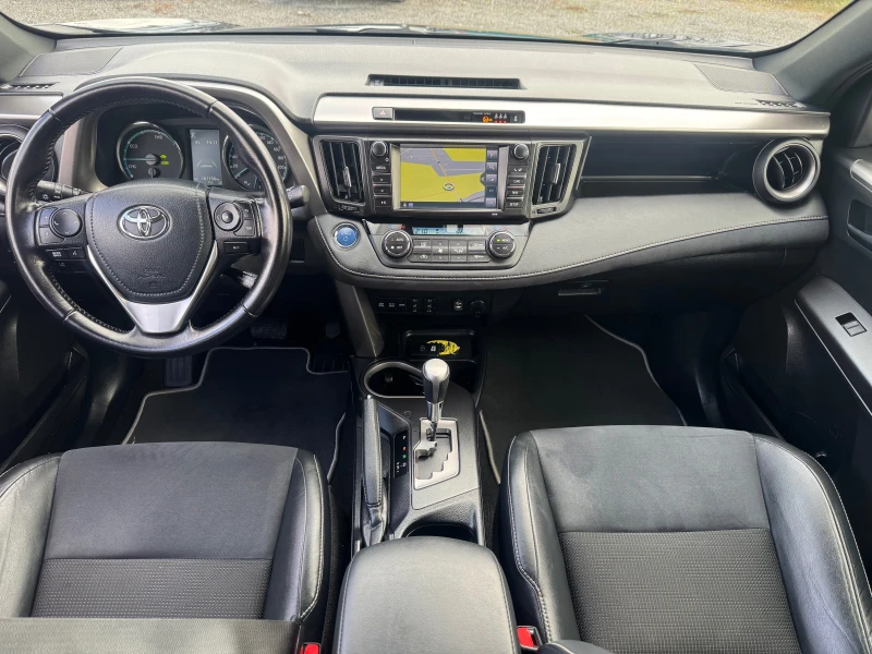 Toyota Rav4 2.5i HYBRID KAMERA NAVI AWD 4x4 EURO 6 Keyless go, снимка 10 - Автомобили и джипове - 49540895