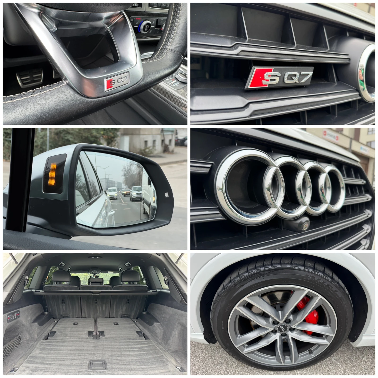 Audi SQ7 4.0 V8 TDI 3xS-LINE DISTRONIK PODGREV 7 MESTA  | Mobile.bg   17