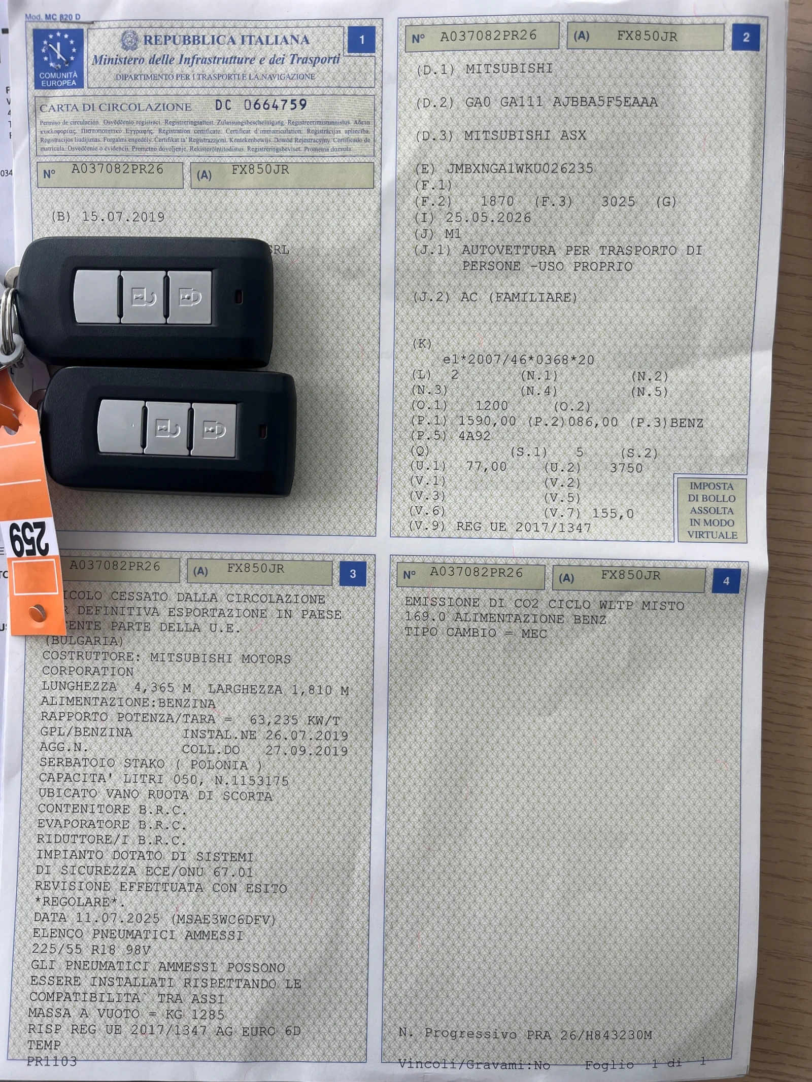 Mitsubishi ASX 1.6i GPL / Knight, снимка 17 - Автомобили и джипове - 55032583
