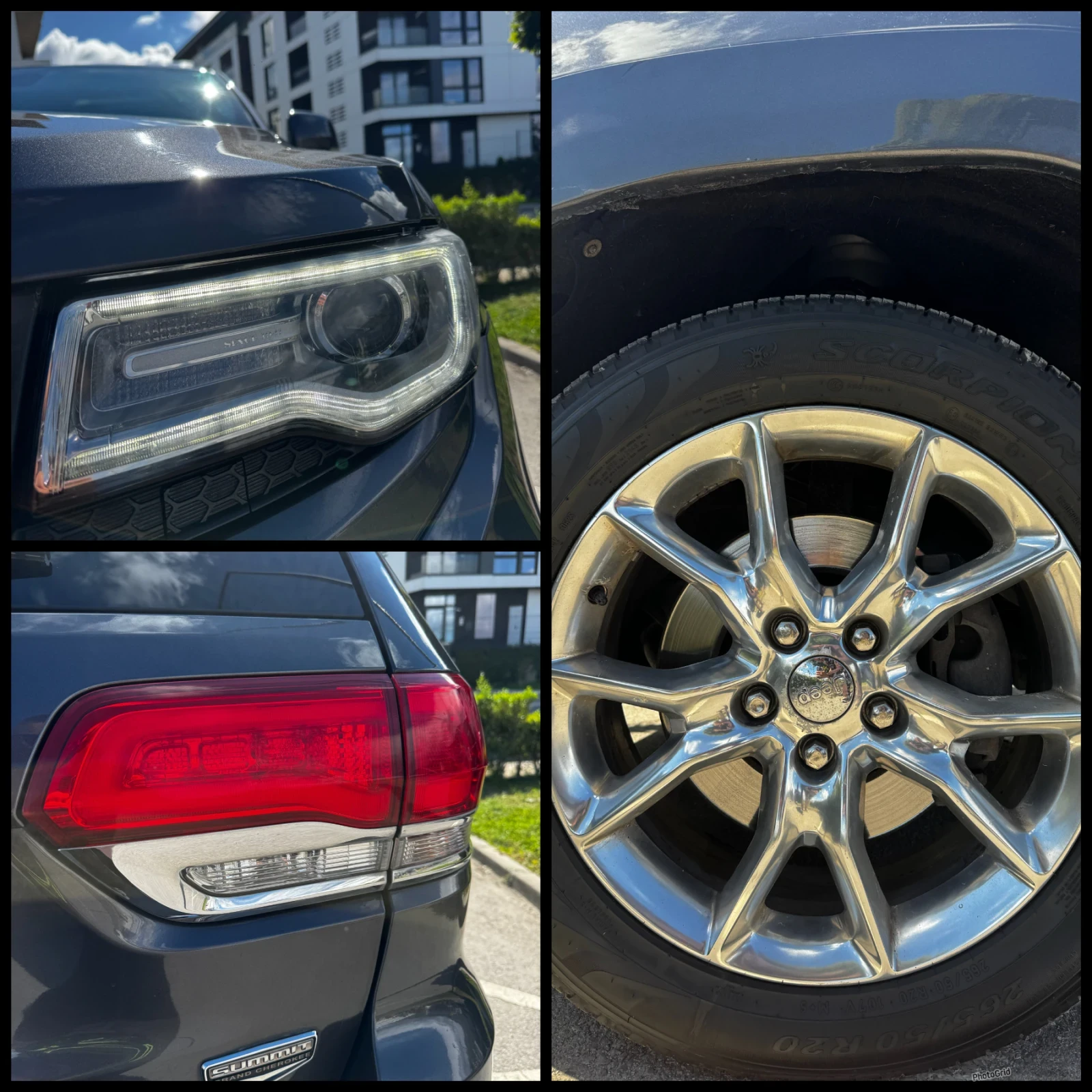 Jeep Grand cherokee Summit* 3.0d* Full Led, снимка 17 - Автомобили и джипове - 56207639