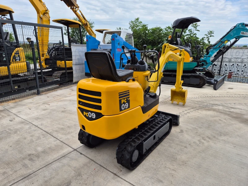 Багер Komatsu 1 тон / ПЕРФЕКТЕН / РАЗТВАРЯ ВИРИГИТЕ / , снимка 5 - Индустриална техника - 51211436