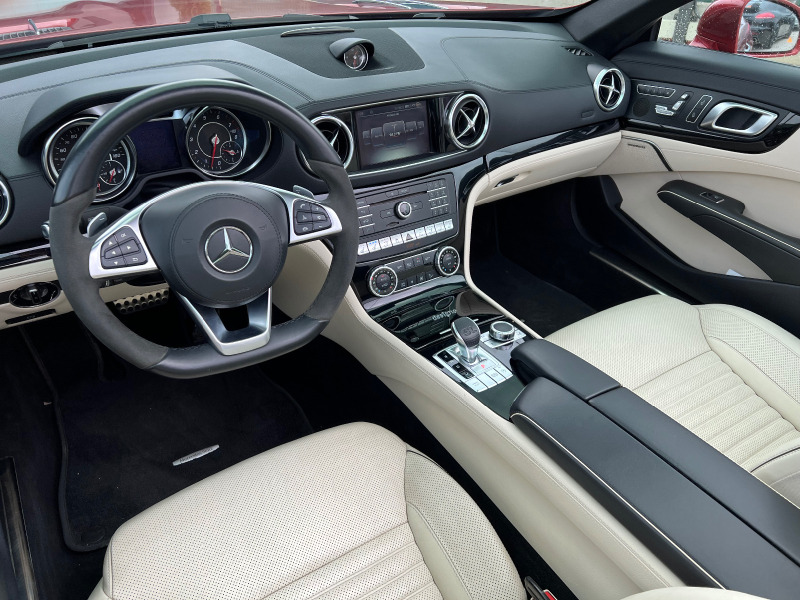Mercedes-Benz SL 450 AMG*Panorama*HarmanKardon*Camera, снимка 7 - Автомобили и джипове - 45095525