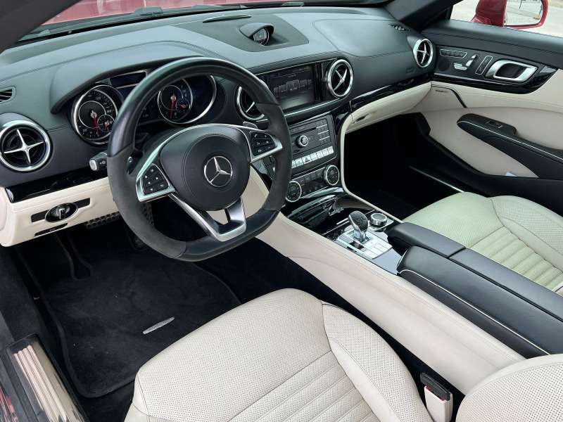 Mercedes-Benz SL 450 AMG*Panorama*HarmanKardon*Camera, снимка 6 - Автомобили и джипове - 45095525