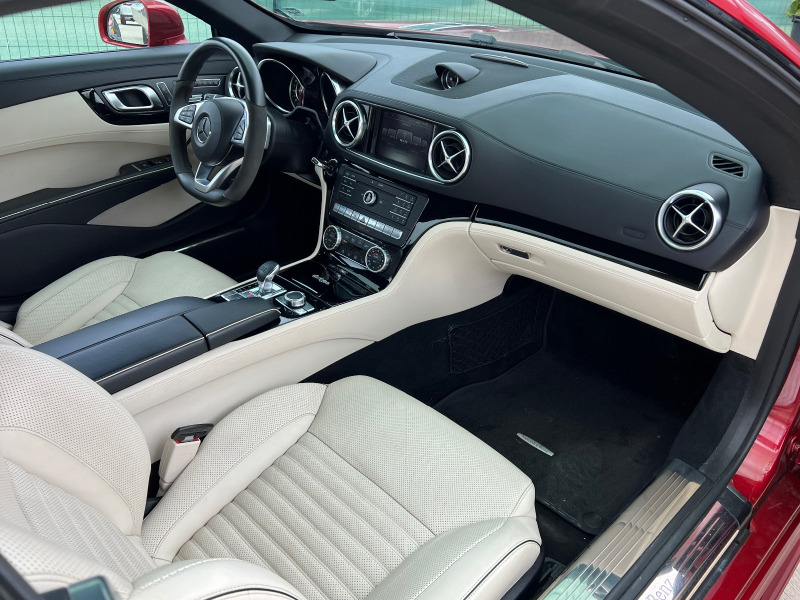 Mercedes-Benz SL 450 AMG*Panorama*HarmanKardon*Camera, снимка 13 - Автомобили и джипове - 45095525
