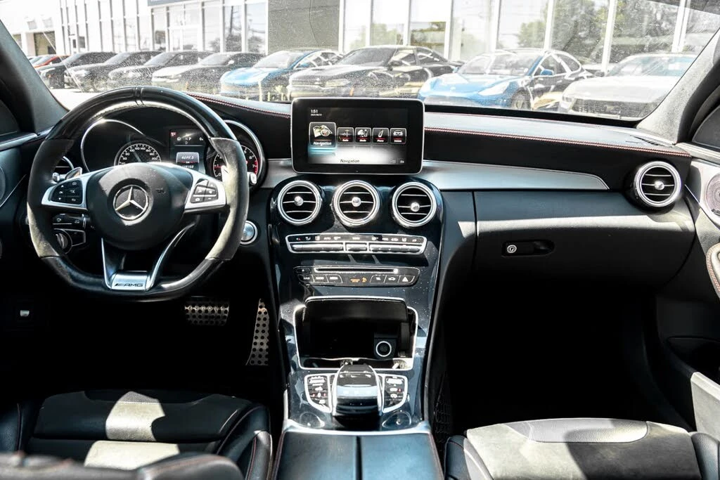 Mercedes-Benz C 43 AMG 4MATIC* BURMESTER* PANO* 360* ПОДГРЕВ* , снимка 11 - Автомобили и джипове - 55446545