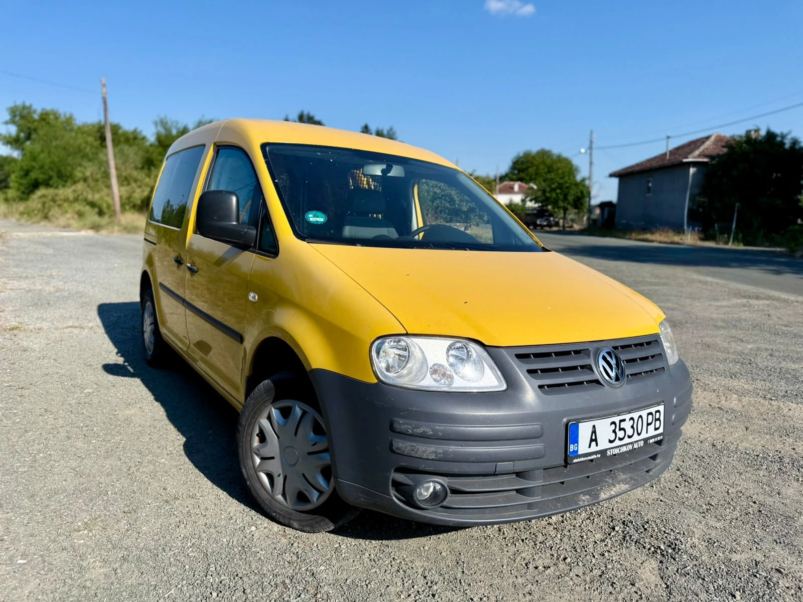 VW Caddy 1.9 TDI * НЕМСКИ ВНОС* РЕАЛНИ КИЛОМЕТРИ* ТОВАРЕН 