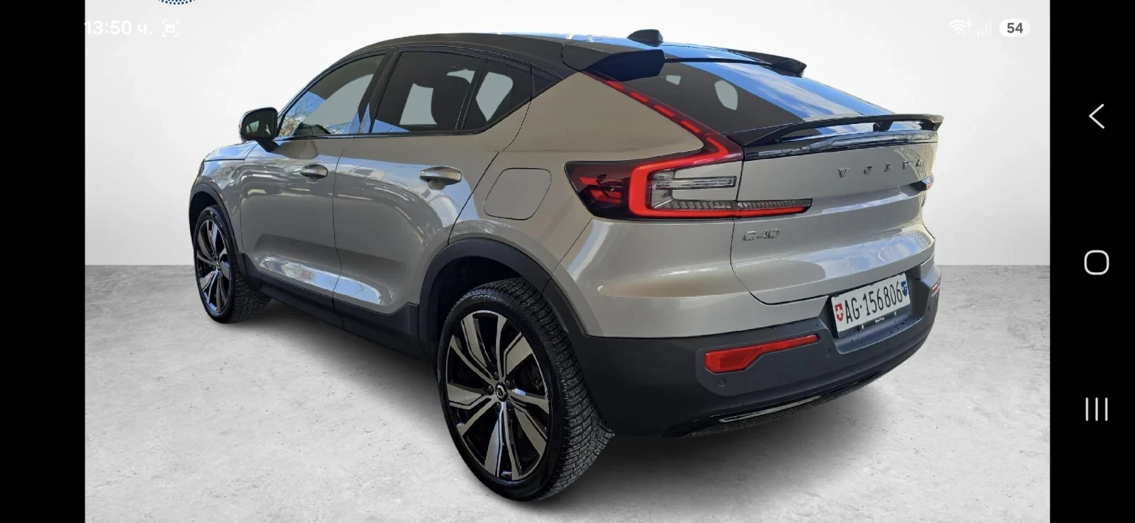 Volvo C40, снимка 3 - Автомобили и джипове - 56325613