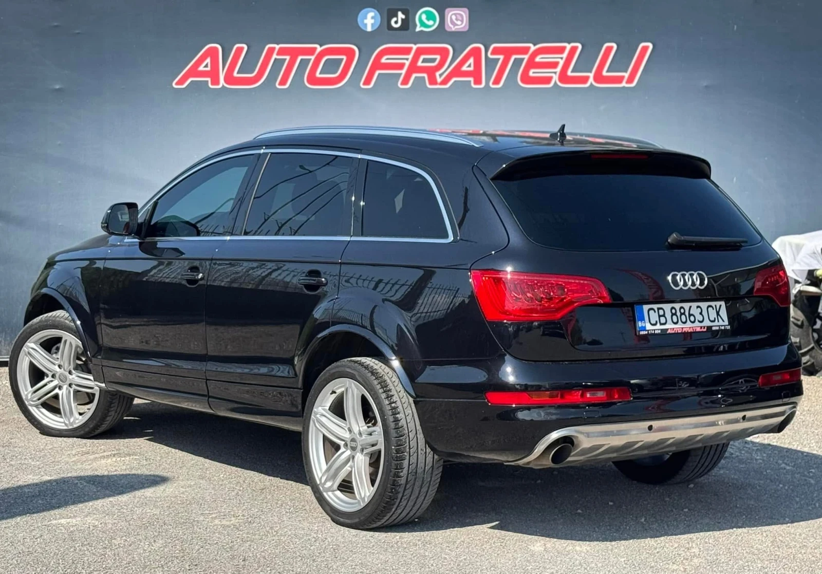 Audi Q7 3.0TDi* 8ZF* EXCLUSIVE* 7-МЕСТА* ЛИЗИНГ* БАРТЕР* , снимка 4 - Автомобили и джипове - 55323142