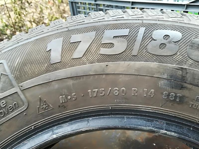 Гуми Зимни 175/80R14, снимка 6 - Гуми и джанти - 24204651