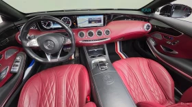 Mercedes-Benz S 63 4MATIC* CABRIO* КОЖА* ПОДГРЕВ* ОБДУХВ* BURMASTER* , снимка 7
