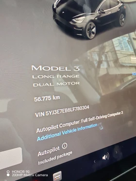 Tesla Model 3 LR 56 000km - 24500 € / 47917.83 лв. - 35345489 14