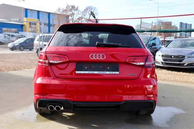 Audi A3 2.0 TDI Sline quattro distronik , parkasistent, снимка 6 - Автомобили и джипове - 39037366