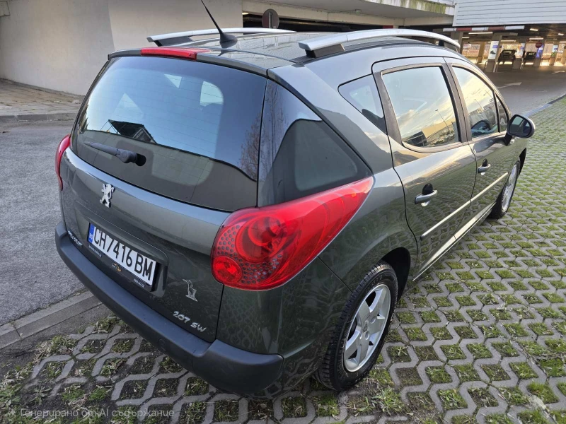 Peugeot 207 1.4i LPG SW, снимка 4 - Автомобили и джипове - 53112132