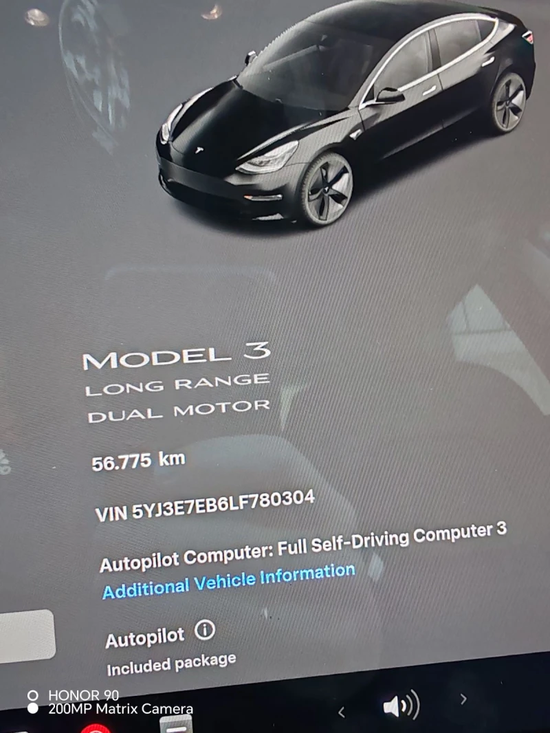 Tesla Model 3 LR 56 000km, снимка 13 - Автомобили и джипове - 53396973