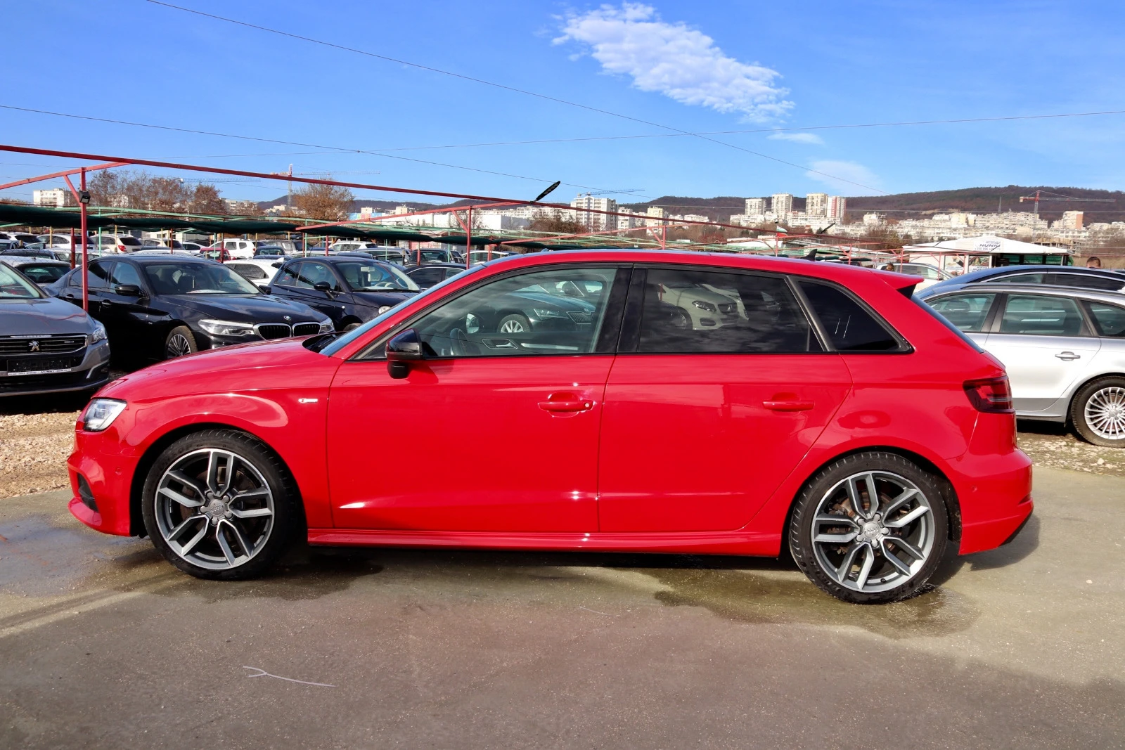 Audi A3 2.0 TDI Sline quattro distronik , parkasistent - изображение 4