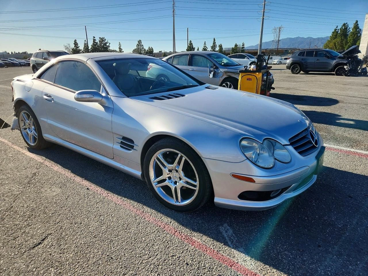 Mercedes-Benz SL 500, снимка 4 - Автомобили и джипове - 53827394