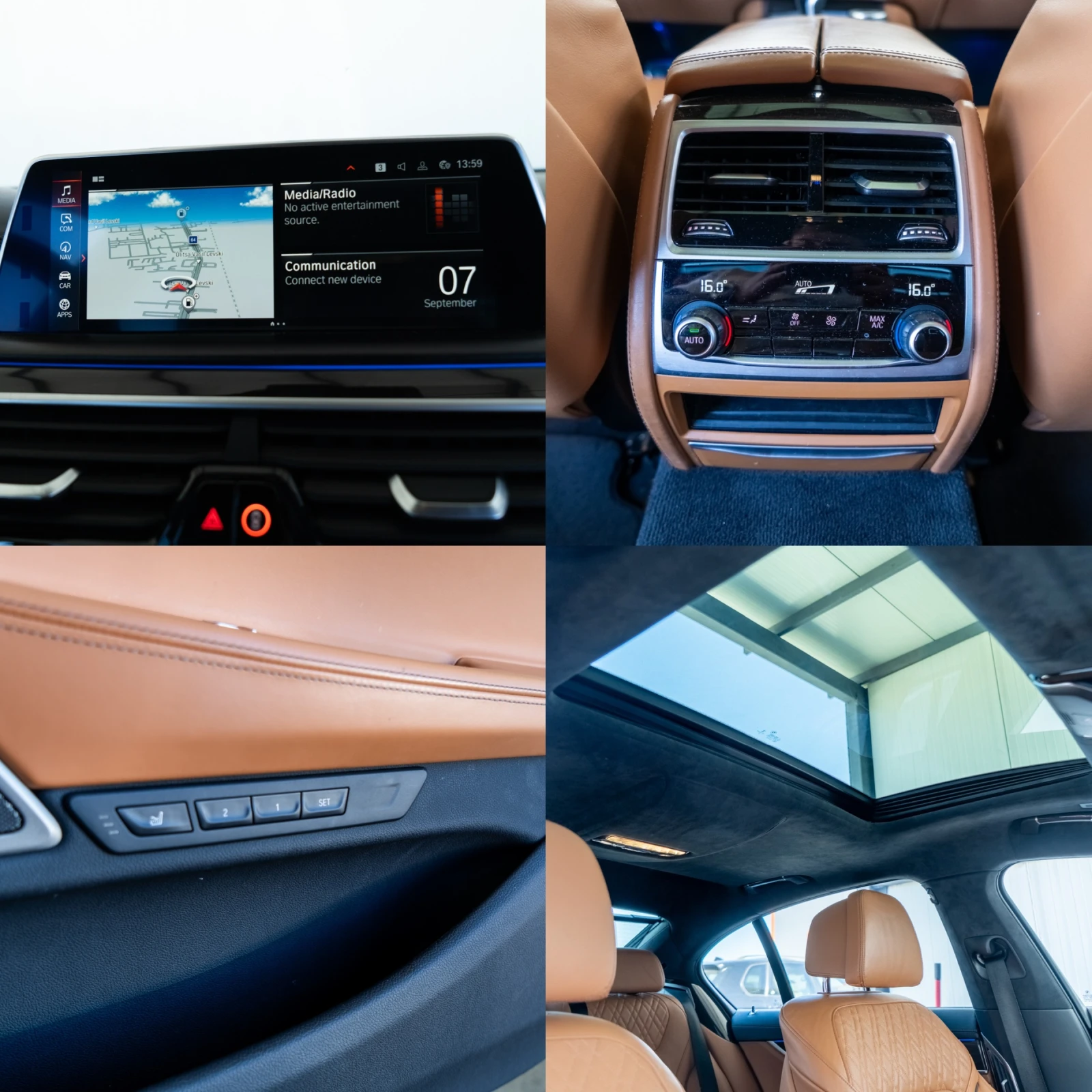 BMW 750 D = M-PERFORMANCE = FULL MAX = 400HP = ЛИЗИНГ, снимка 17 - Автомобили и джипове - 55978388