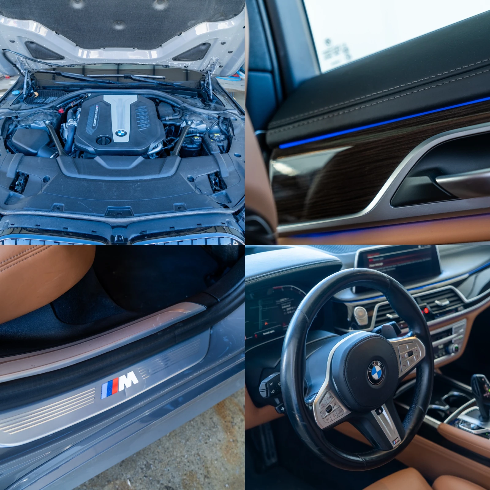 BMW 750 D = M-PERFORMANCE = FULL MAX = 400HP = ЛИЗИНГ, снимка 16 - Автомобили и джипове - 55978388