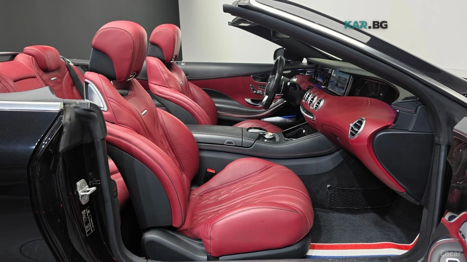 Mercedes-Benz S 63 4MATIC* CABRIO* КОЖА* ПОДГРЕВ* ОБДУХВ* BURMASTER* , снимка 11 - Автомобили и джипове - 55982708