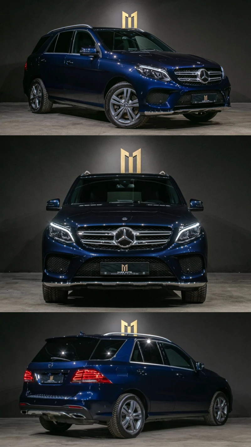 Mercedes-Benz GLE 350 d/AMG/Пълно оборудване/Реален пробег/Серв. история, снимка 2 - Автомобили и джипове - 53274443
