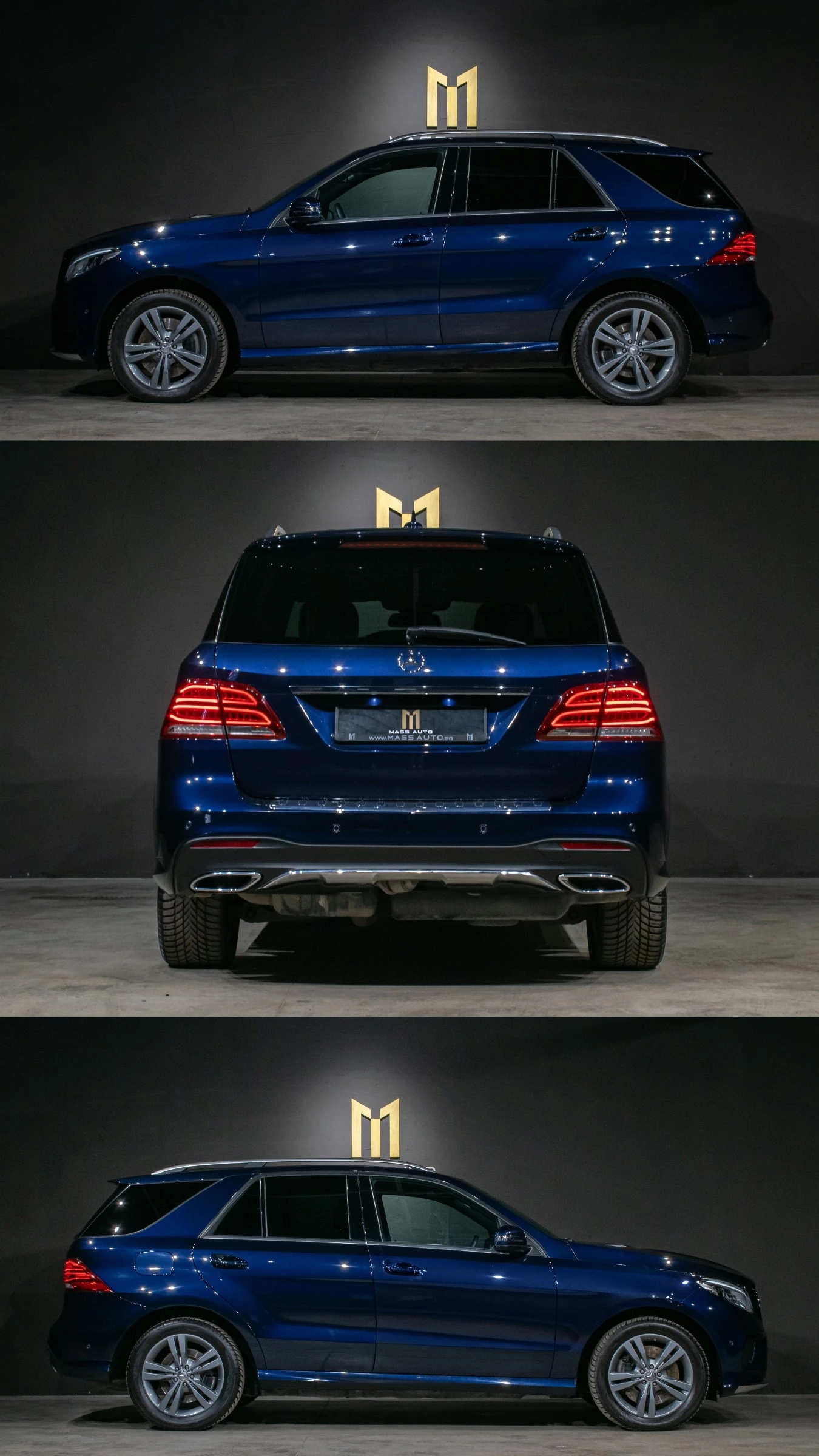 Mercedes-Benz GLE 350 d/AMG/Пълно оборудване/Реален пробег/Серв. история - изображение 4