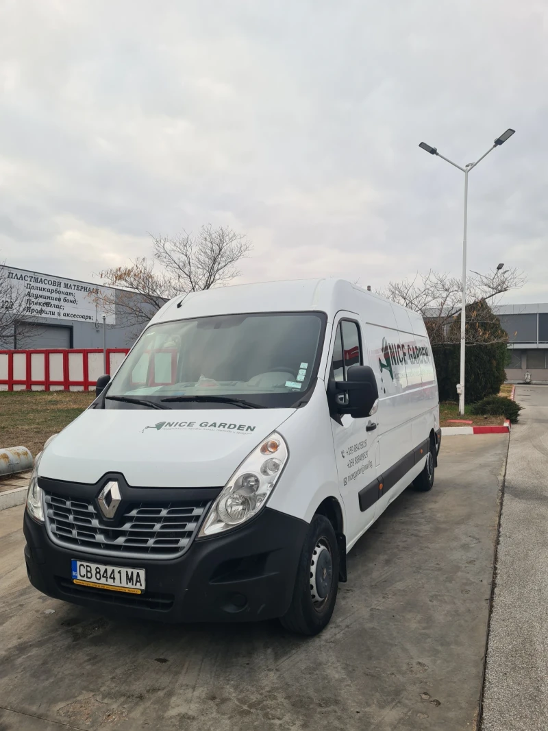 Renault Master Дълга база! 2.3* 110к.с / Закупен от България!, снимка 3 - Бусове и автобуси - 48310597