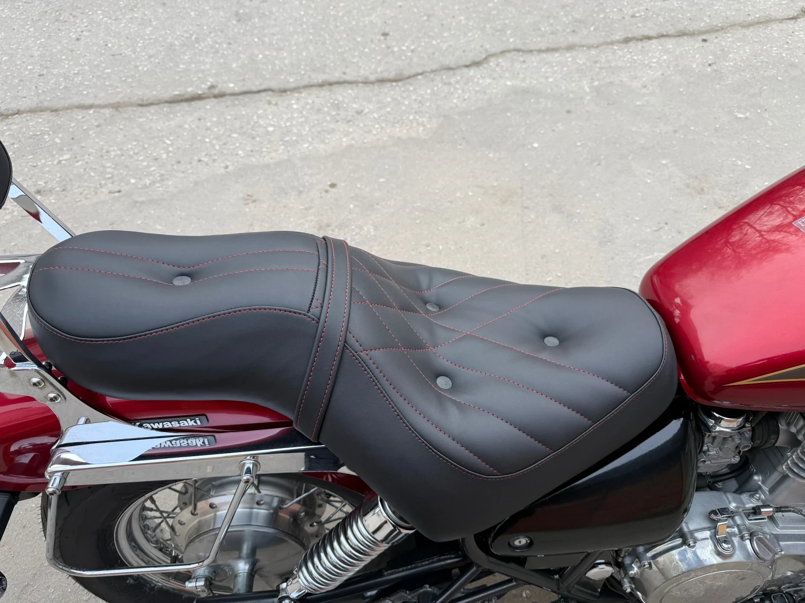 Kawasaki Vulcan EN500, снимка 9 - Мотоциклети и мототехника - 53928243