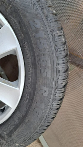 Гуми с джанти Riken 215/65R16, снимка 3 - Гуми и джанти - 45536475