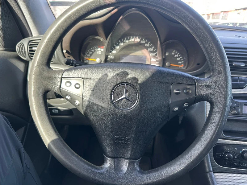Mercedes-Benz C 200 C-200 КОМПРЕСОР-СПОРТ КУПЕ-163 к.с., снимка 9 - Автомобили и джипове - 49935782