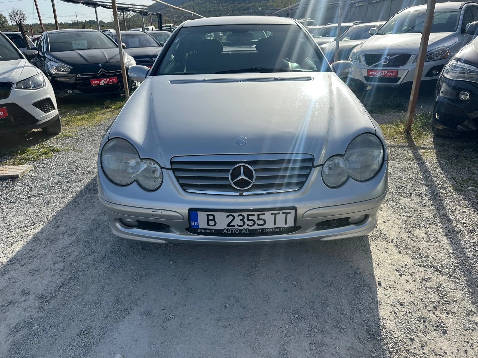 Mercedes-Benz C 200 C-200 КОМПРЕСОР-СПОРТ КУПЕ-163 к.с., снимка 1