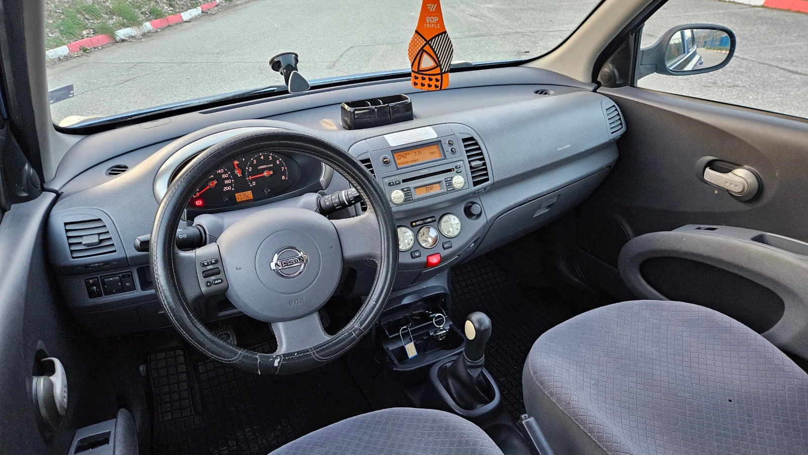 Nissan Micra 1.2 Klimatronik/147000 km/ Топ състояние, снимка 10 - Автомобили и джипове - 53868186