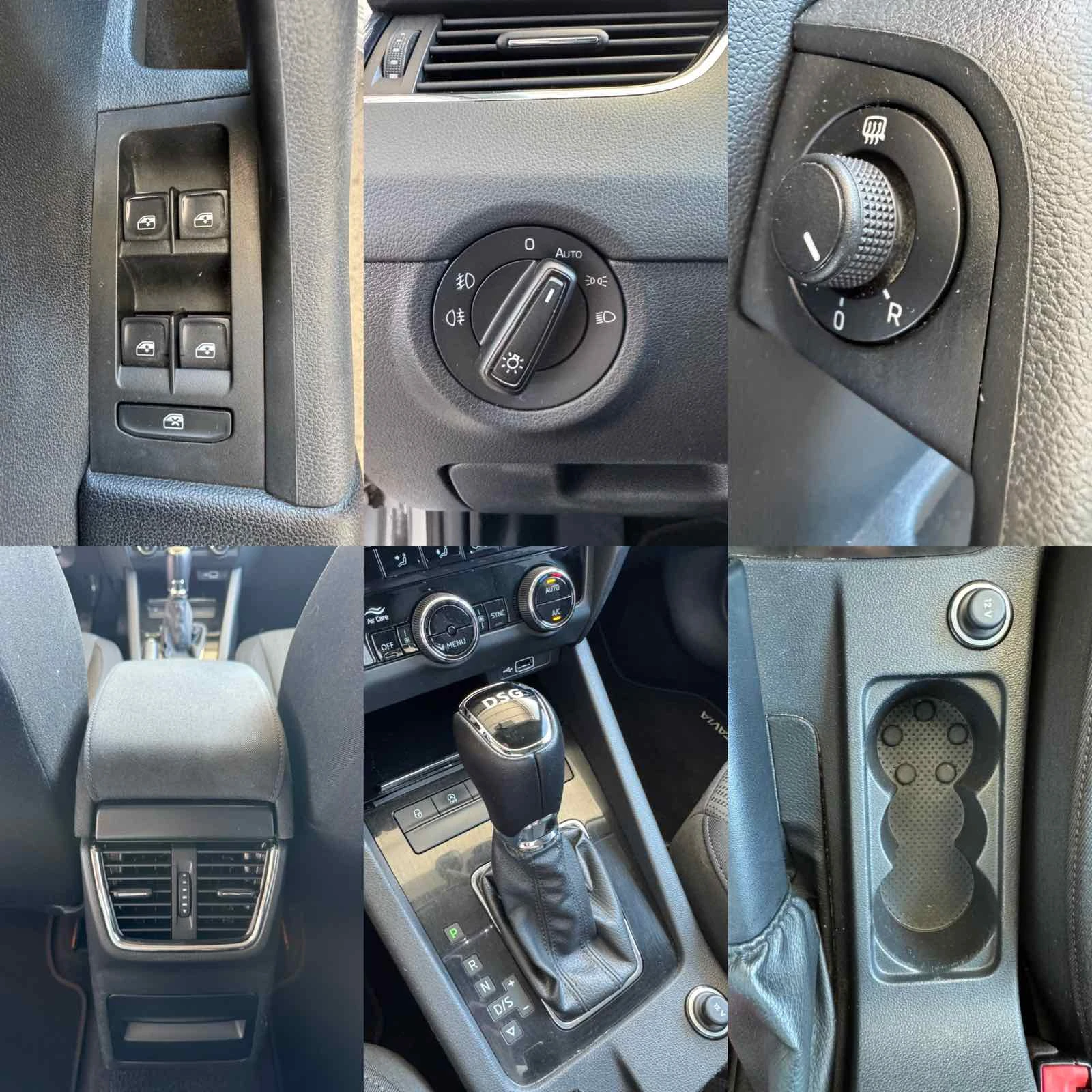 Skoda Octavia 2.0TDI* 150ps* DSG* DISTRONIC* КАМЕРА* LED* , снимка 15 - Автомобили и джипове - 55707092