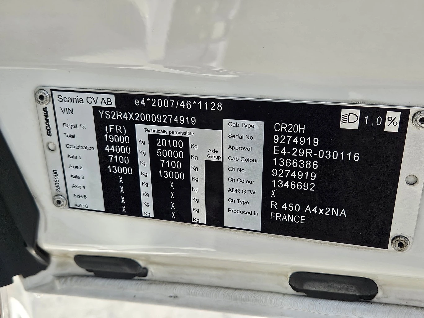 Scania R 450 ретардер, снимка 10 - Камиони - 53900681