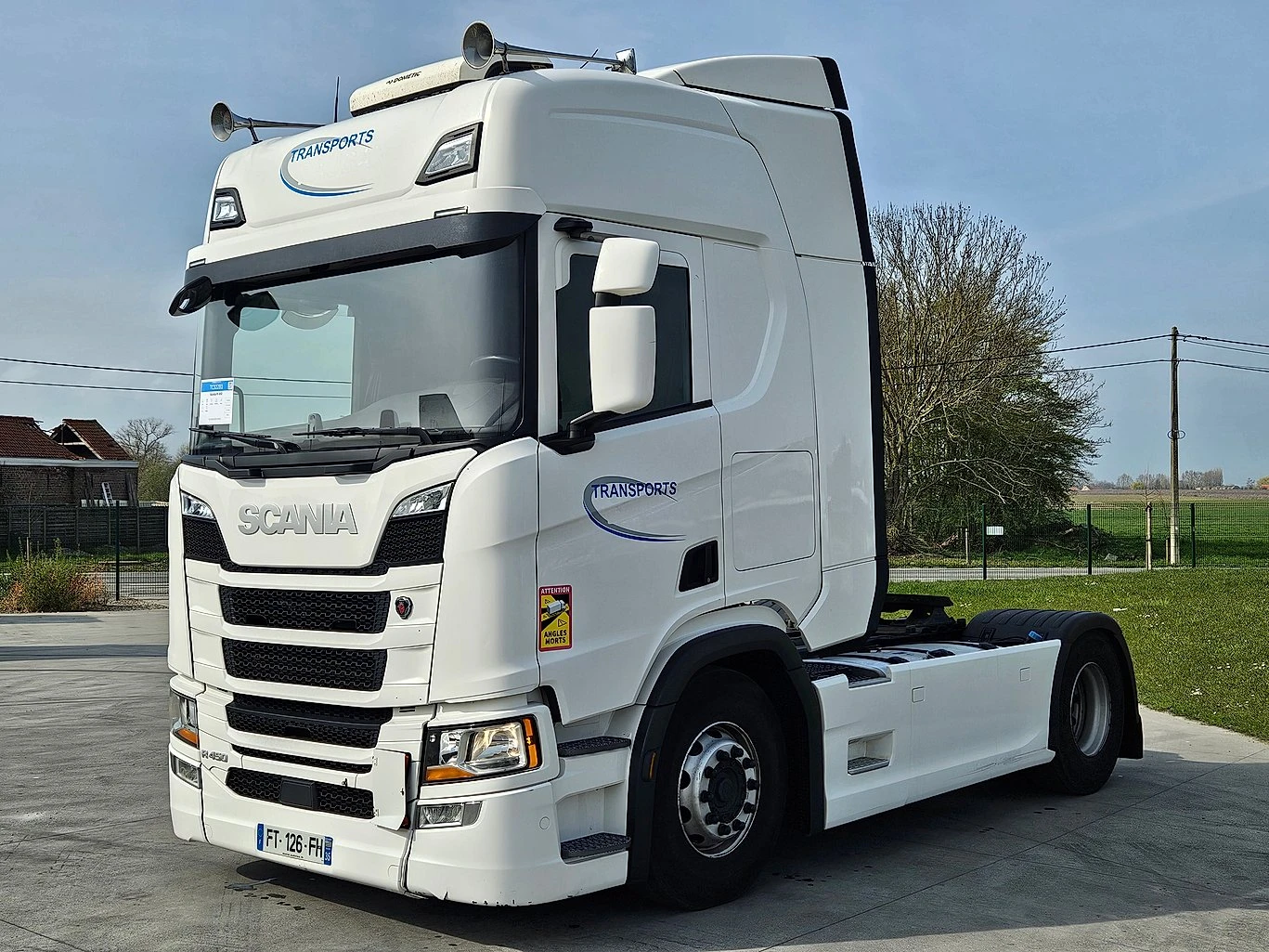 Scania R 450 ретардер