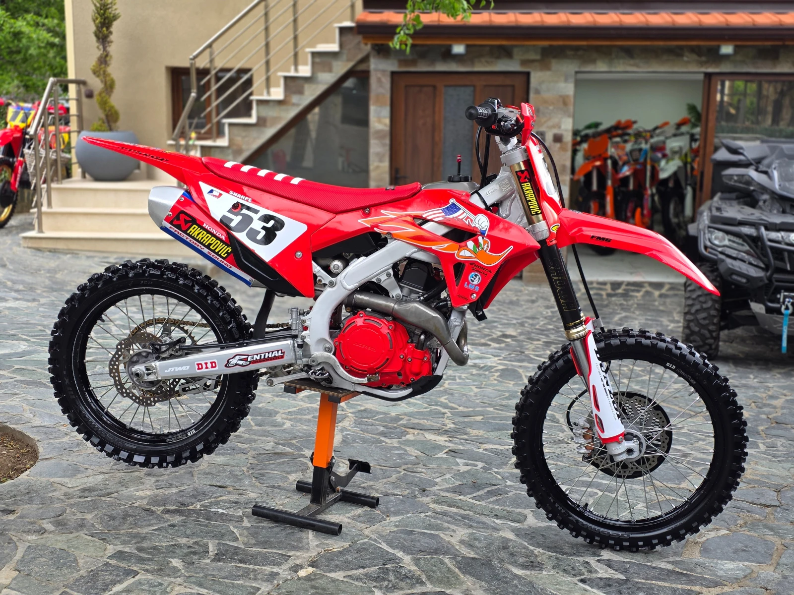 Honda Crf 450/СТАРТЕР/3 РЕЖИМА/ТРАКШЪН/ЛЪНЧ КОНТРОЛ/* ЛИЗИНГ - изображение 4
