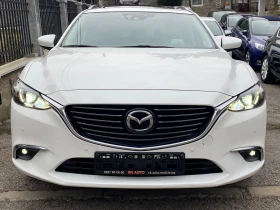 Mazda 6 2.2d-175k.s-84000km-FULL-FACE-PERLA-DIST-LED-КОЖА, снимка 2