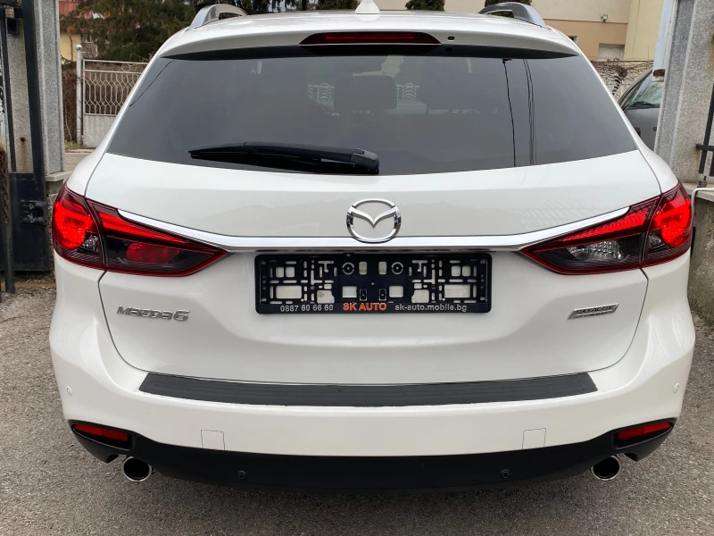 Mazda 6 2.2d-175k.s-84000km-FULL-FACE-PERLA-DIST-LED-КОЖА, снимка 5 - Автомобили и джипове - 49157938