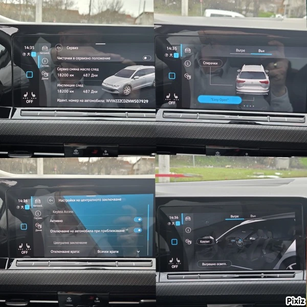 VW Golf R-Line в цвят Nardo Grey, снимка 15 - Автомобили и джипове - 53597387