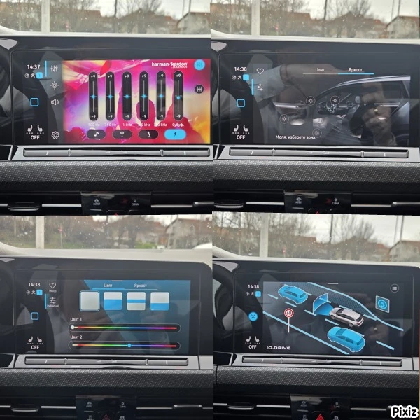 VW Golf R-Line в цвят Nardo Grey, снимка 16 - Автомобили и джипове - 53597387