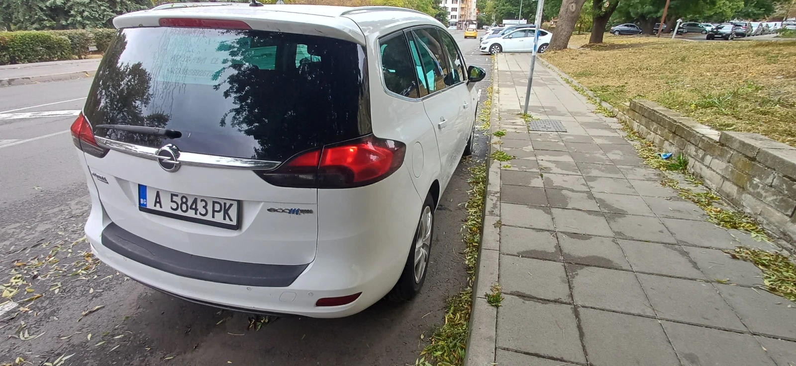 Opel Zafira CNG, снимка 7 - Автомобили и джипове - 56571838