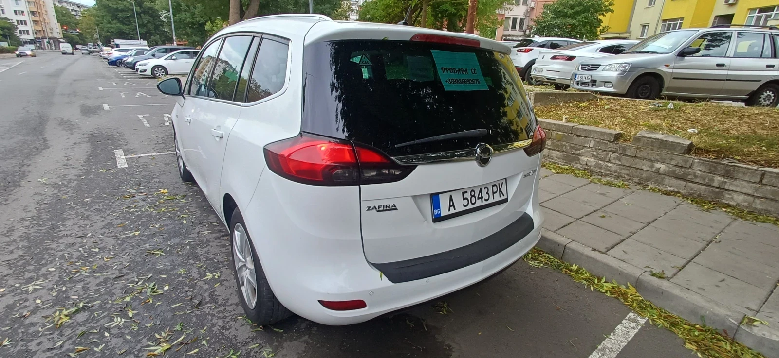 Opel Zafira CNG, снимка 6 - Автомобили и джипове - 56571838