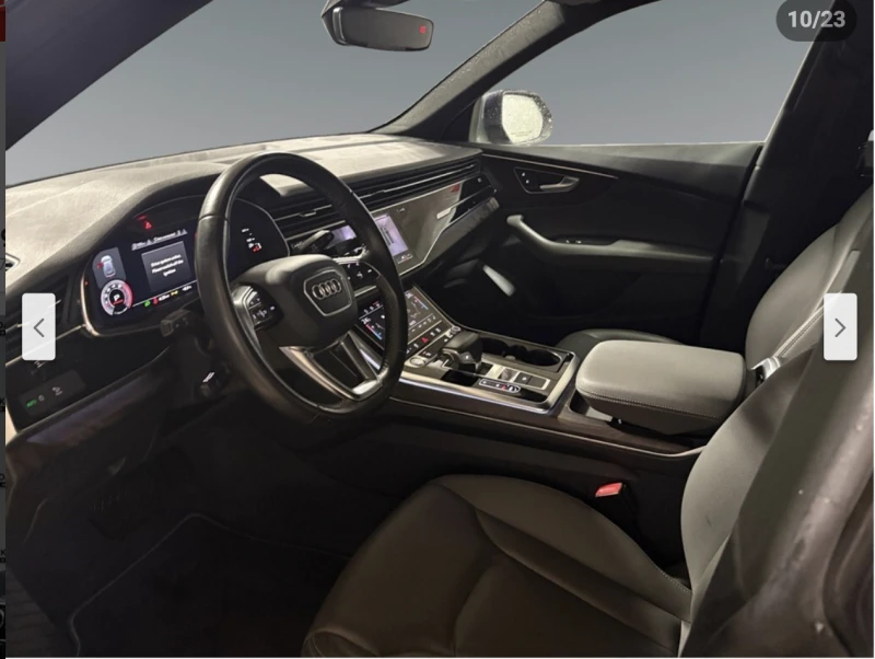 Audi Q8 3.0T* MATRIX* S* LINE* 360КАМЕРА* КЕЙЛЕС* , снимка 14 - Автомобили и джипове - 53391447