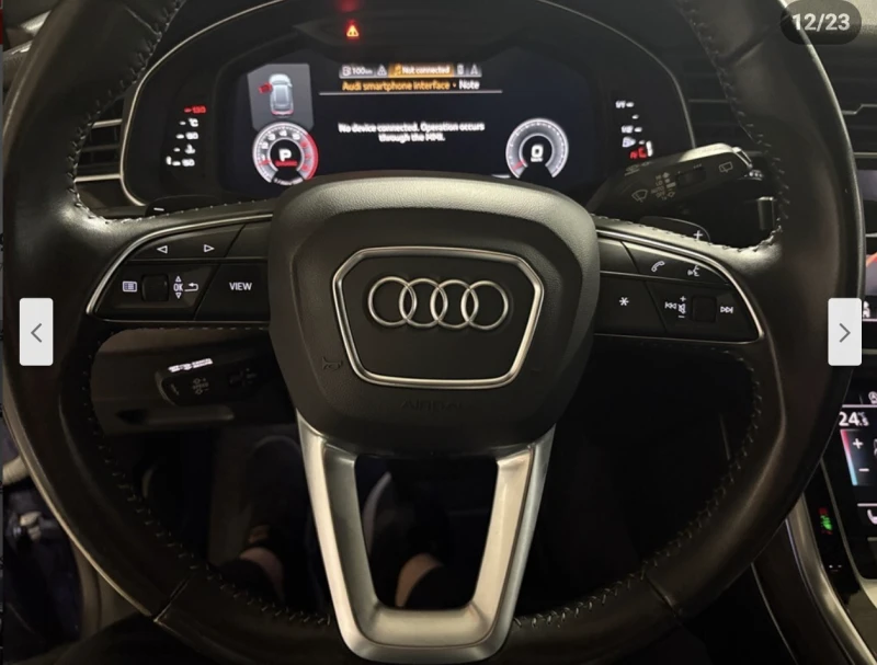 Audi Q8 3.0T* MATRIX* S* LINE* 360КАМЕРА* КЕЙЛЕС* , снимка 11 - Автомобили и джипове - 53391447