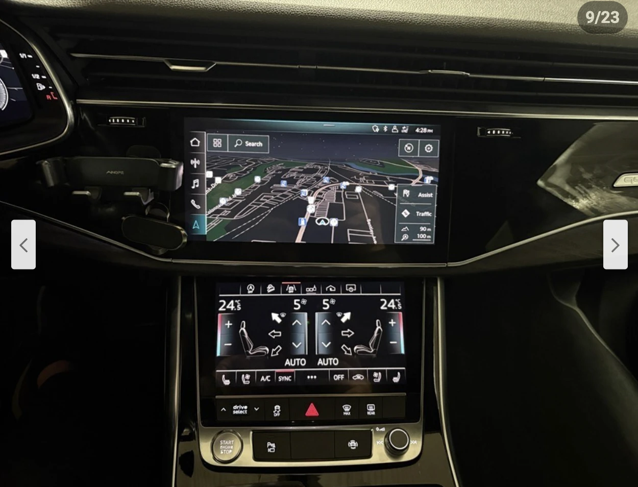 Audi Q8 3.0T* MATRIX* S* LINE* 360������* ������*  | Mobile.bg � ����������� 12