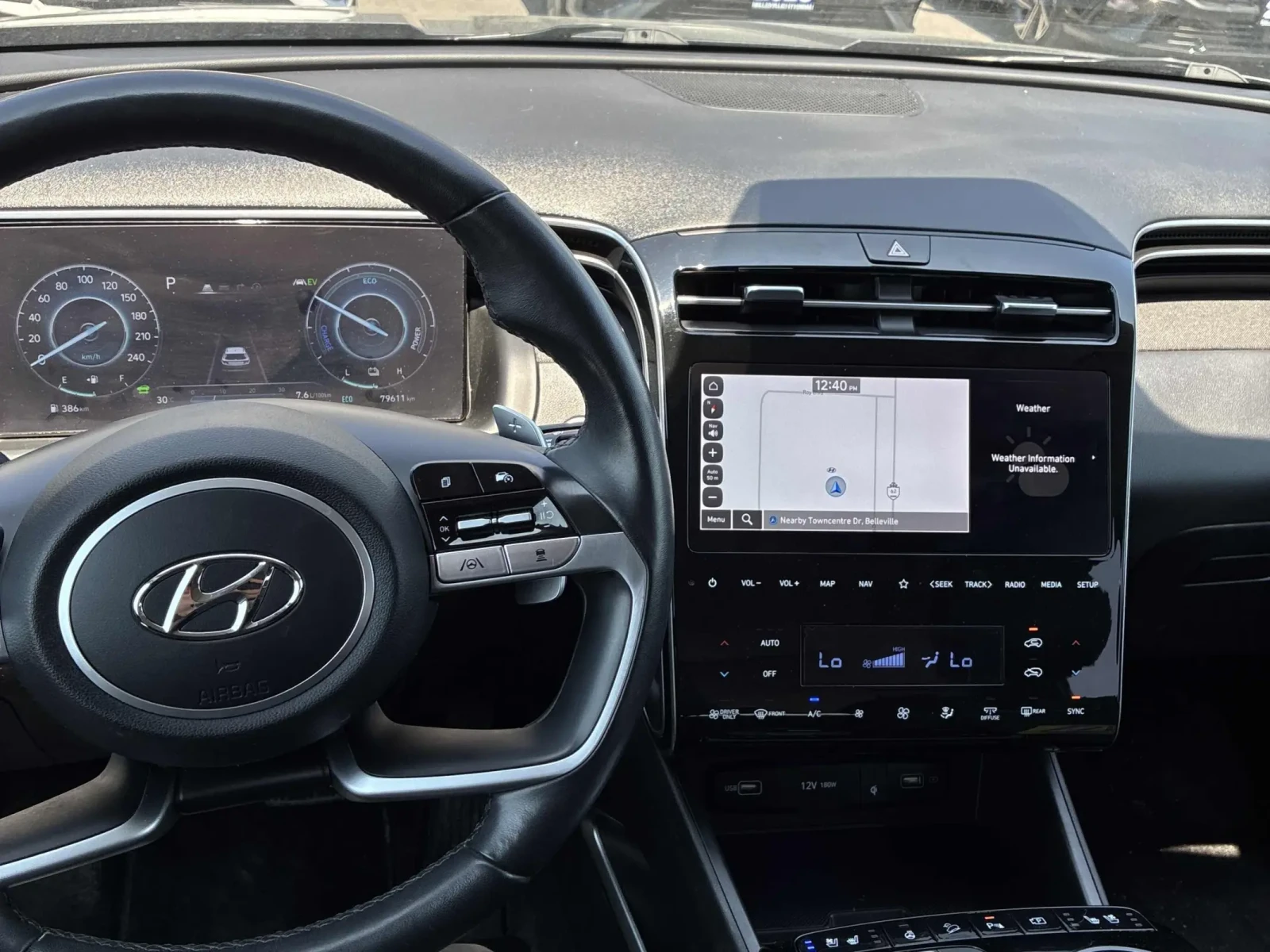 Hyundai Tucson Hybrid * Ultimate * CARFAX, снимка 10 - Автомобили и джипове - 54839517