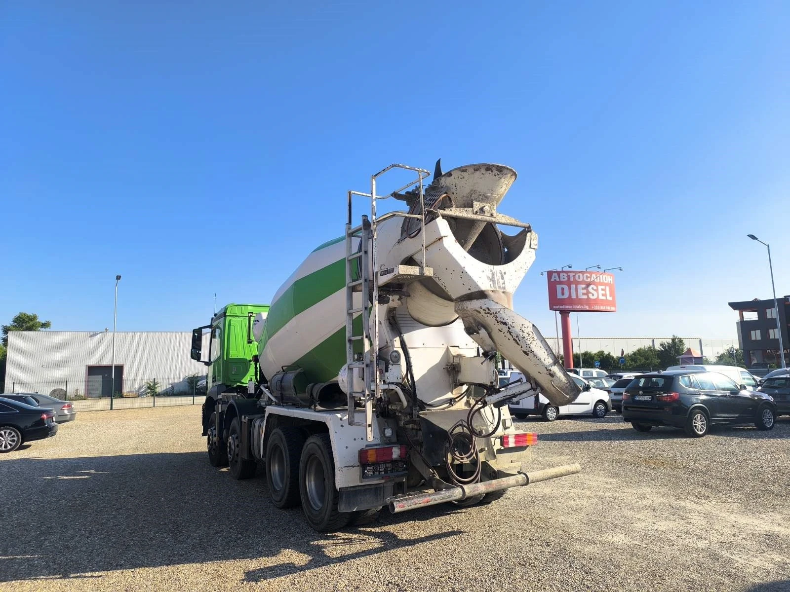 Бетон миксер Mercedes AROCS 3240 STETTER 9M3 - изображение 5